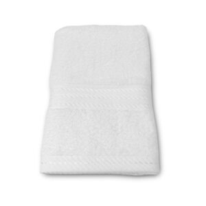 Asciugamano Ospite 40x60cm Linea Riga Diamantino in spugna 430gr/mq 100% cotone per Hotel e BeB
